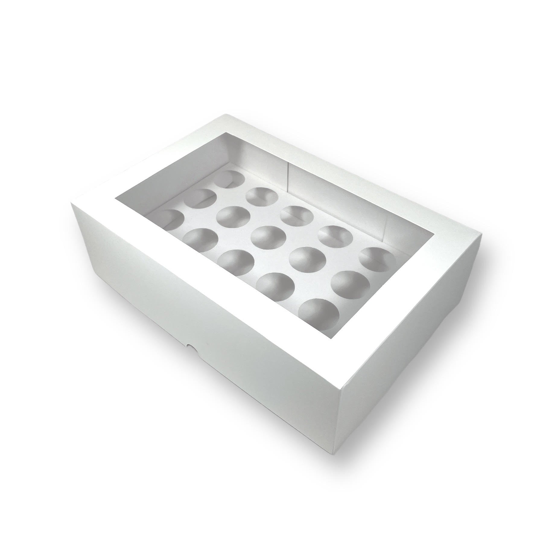 Caja para Para 24 Shots O Mini Postres | 33x22x10 cm | Pack 10 | Kraftcolors