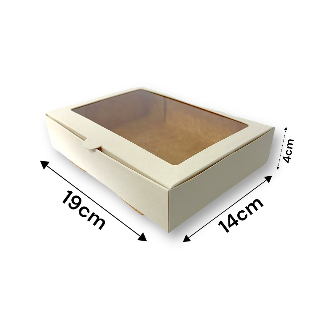 Caja para 6 Alfajores | 19x14x4 cm | Pack 10 | Kraftcolors