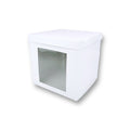 Caja con Visor para Torta Mini 20.5x20x20 cm | Pack 5 | Kraftcolors