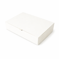 Caja para 6 Alfajores Reversible Blanca/Reverso Café 19x14x4 cm | Pack 10 | Kraftcolors