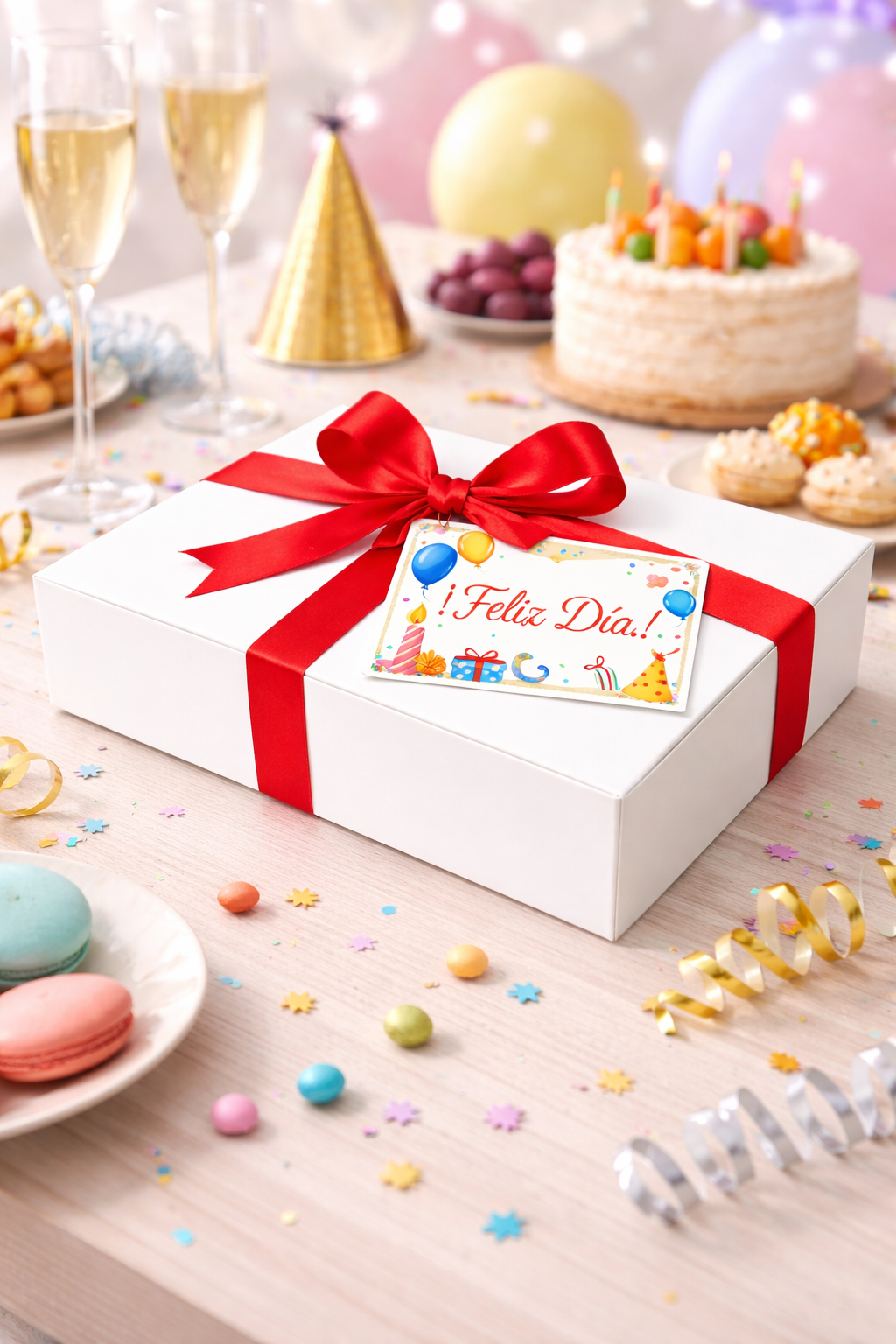 Caja para 6 Alfajores Reversible Blanca/Reverso Café 19x14x4 cm | Pack 10 | Kraftcolors