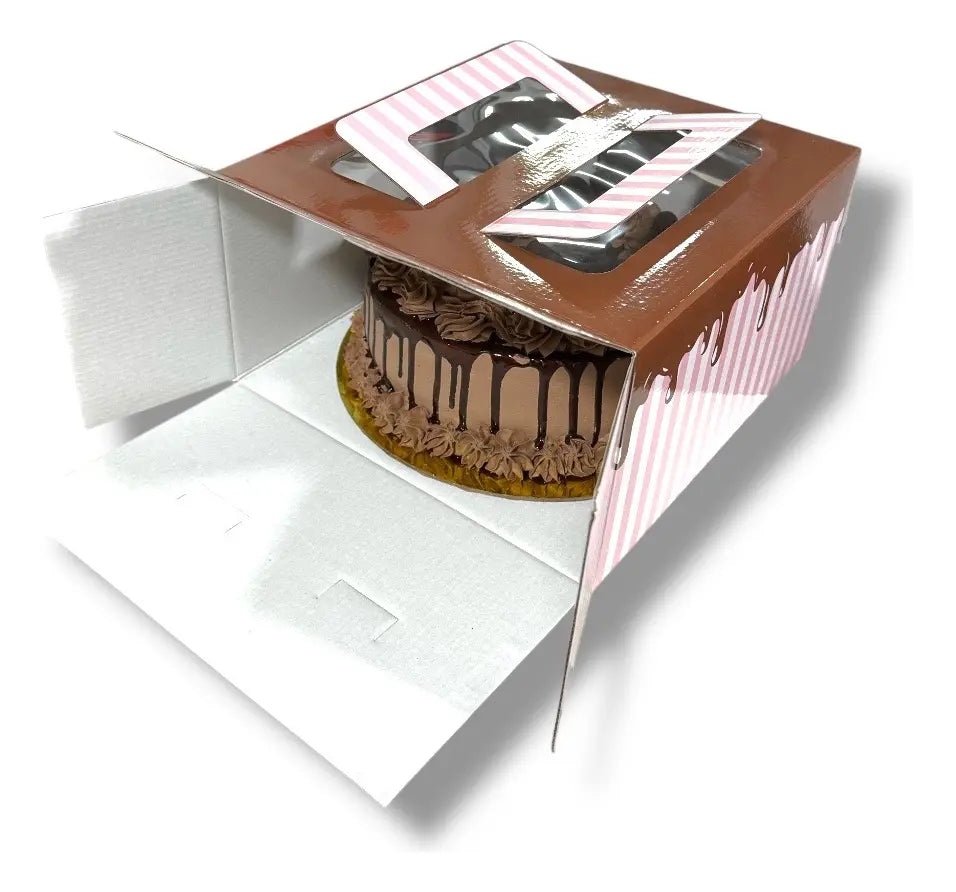 Caja para Microcorrugadas Diseño | 21x21x15 cm | Pack 05 | Kraftcolors