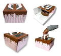 Caja para Microcorrugadas Diseño | 21x21x15 cm | Pack 05 | Kraftcolors