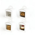 Caja para 1 Cupcake Blanco Con Separador | 9.6x9.6x9.6 cm | Pack 10 | Kraftcolors