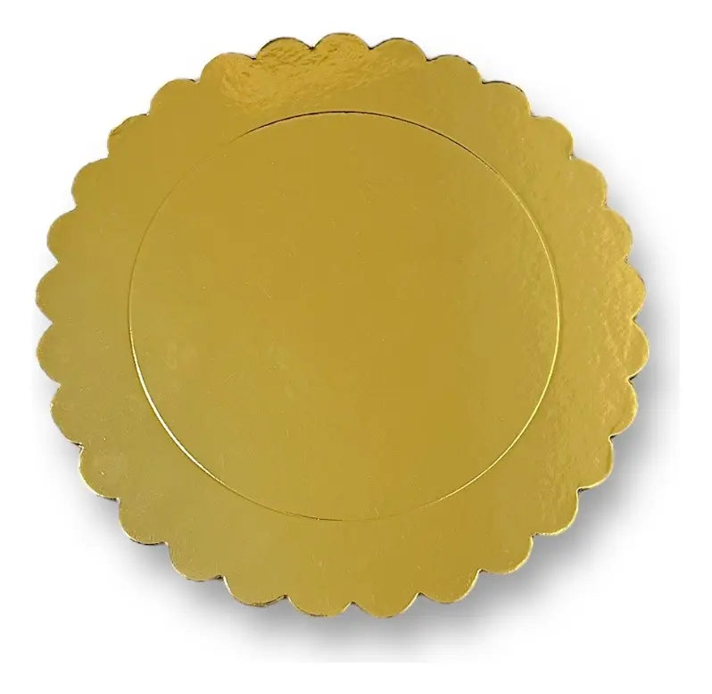 Bases De Encaje 35Cm Dorada De 2mm Grosor | Pack 12 | Kraftcolors