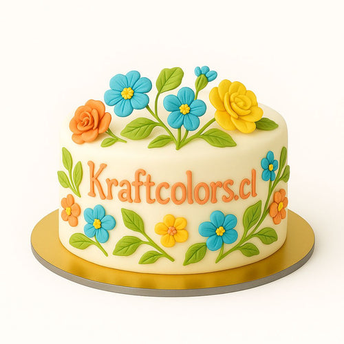 Base O Bandeja de Carton Para Torta Redonda De 30Cm Dorada De 3mm Grosor | Kraftcolors