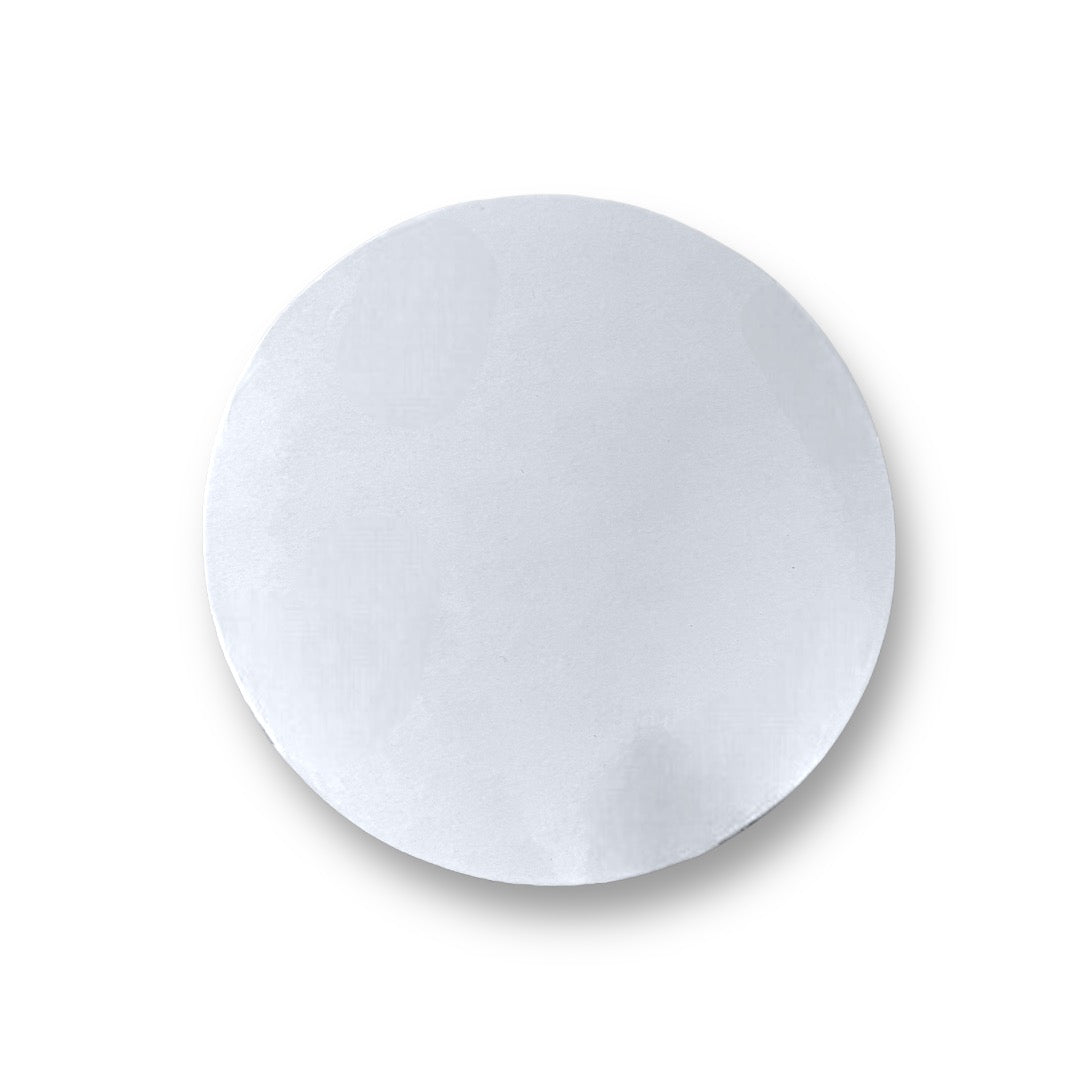 Base o Bandeja Para Torta De 35Cm Blanca De 2mm Grosor | Kraftcolors