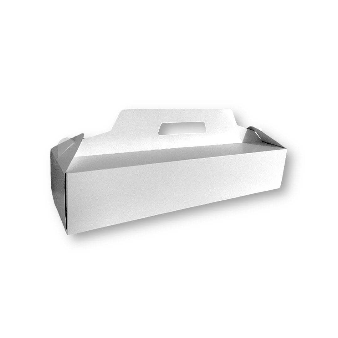 Caja para Para Pan De Jamon o Brazo Reina 40x12x8 cm | Pack 10 | Kraftcolors