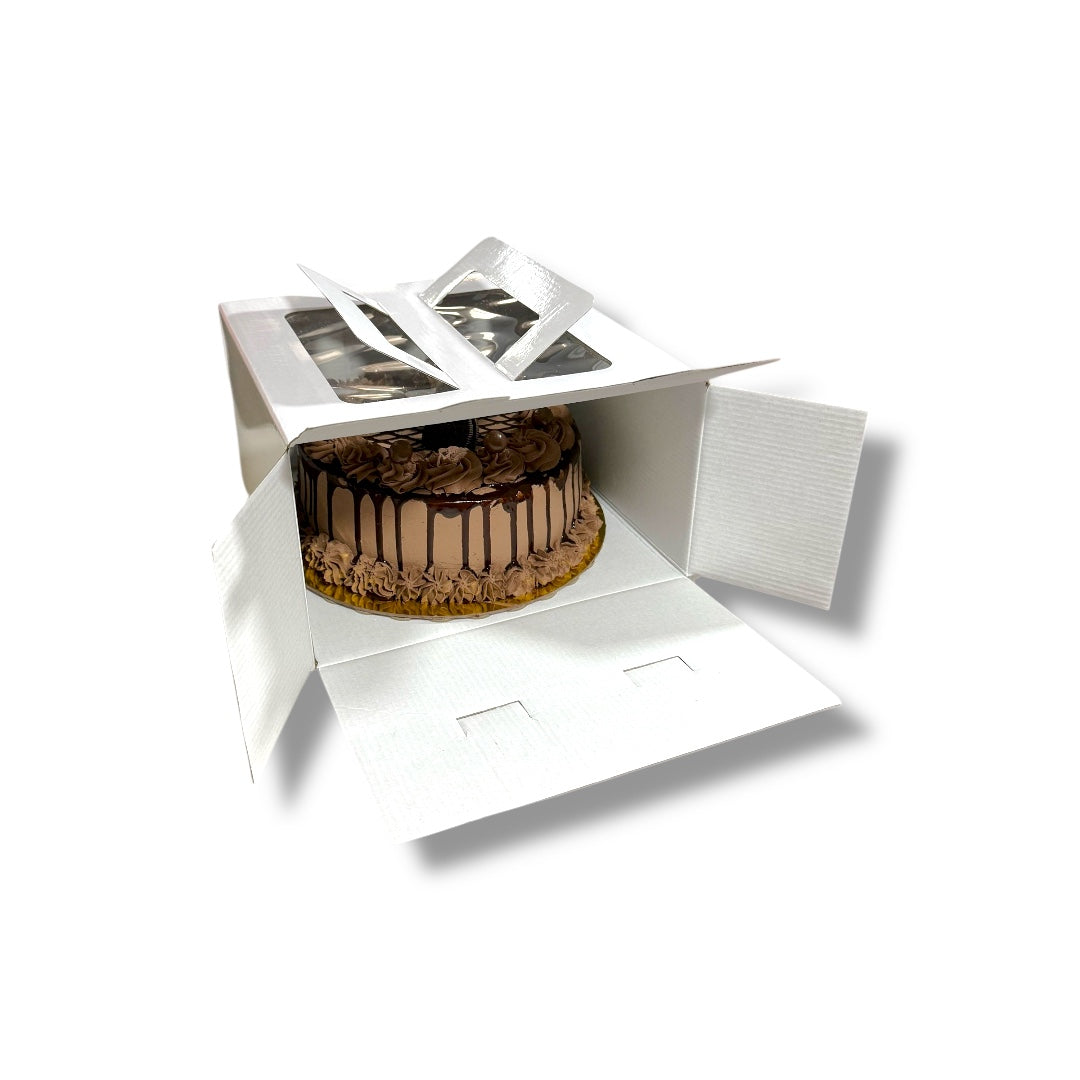 Caja para Microcorrugadas Blancas | 26x26x15 cm | Pack 05 | Kraftcolors
