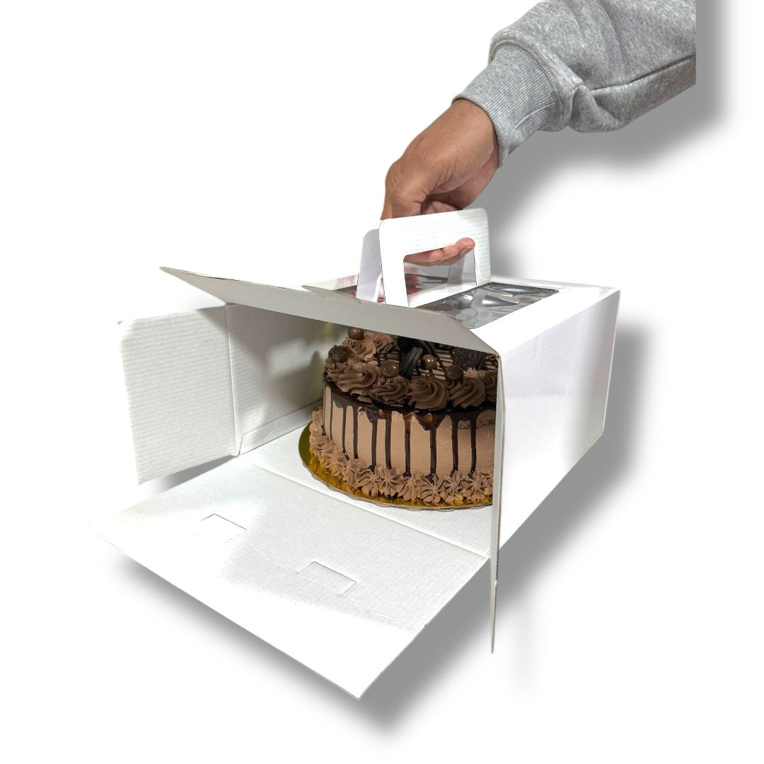Caja para Microcorrugadas Blancas | 26x26x15 cm | Pack 05 | Kraftcolors