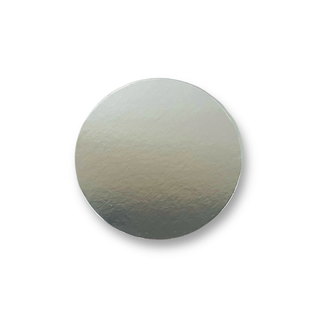 Bases O Bandeja Para Torta Redonda De 35Cm Plateada De 2mm Grosor | Kraftcolors