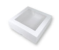 Caja para Cofre con Visor Cuadrado Para Dulces | 24x24x8 cm | Pack 10 | Kraftcolors