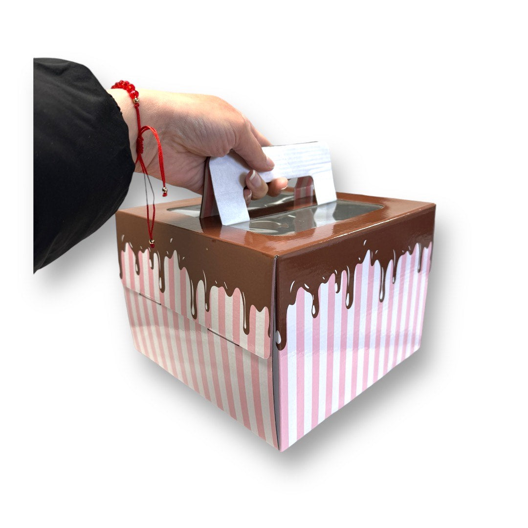 Caja para Microcorrugadas Diseño | 26x26x15 cm | Pack 05 | Kraftcolors