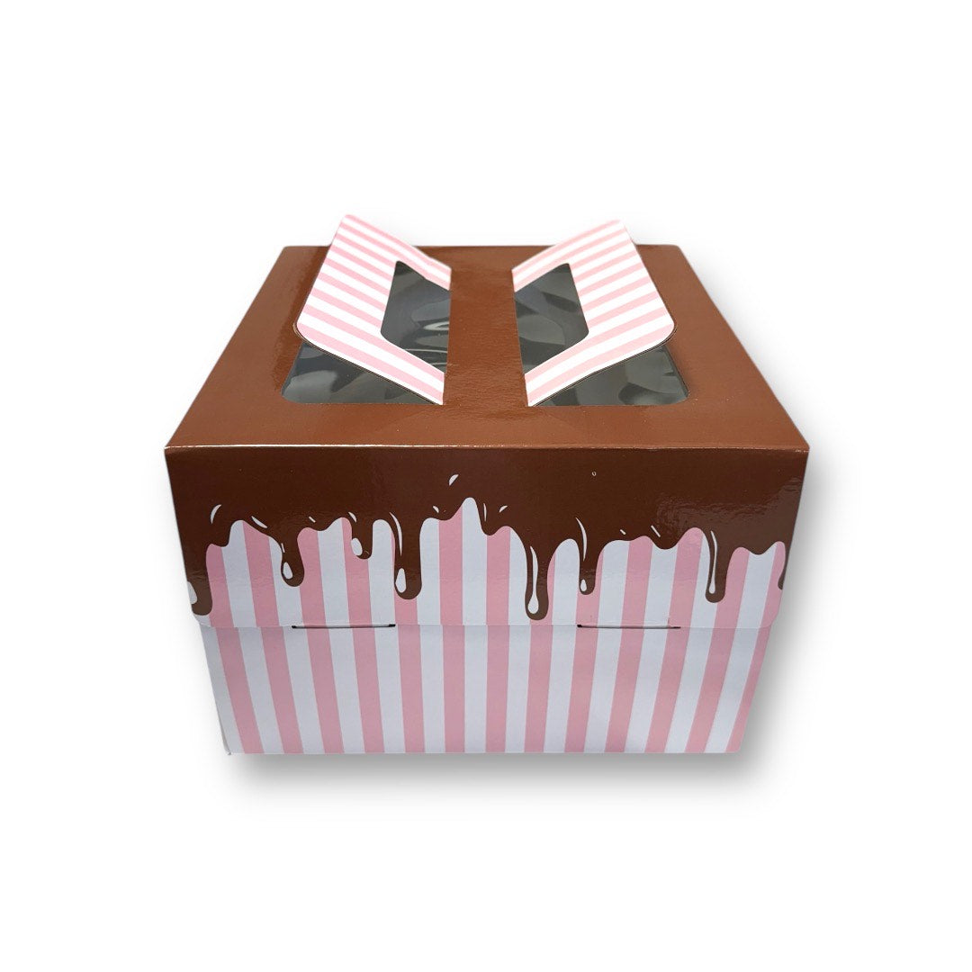 Caja para Microcorrugadas Diseño | 26x26x15 cm | Pack 05 | Kraftcolors
