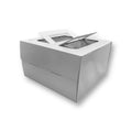 Caja para Microcorrugadas Blancas | 26x26x15 cm | Pack 05 | Kraftcolors