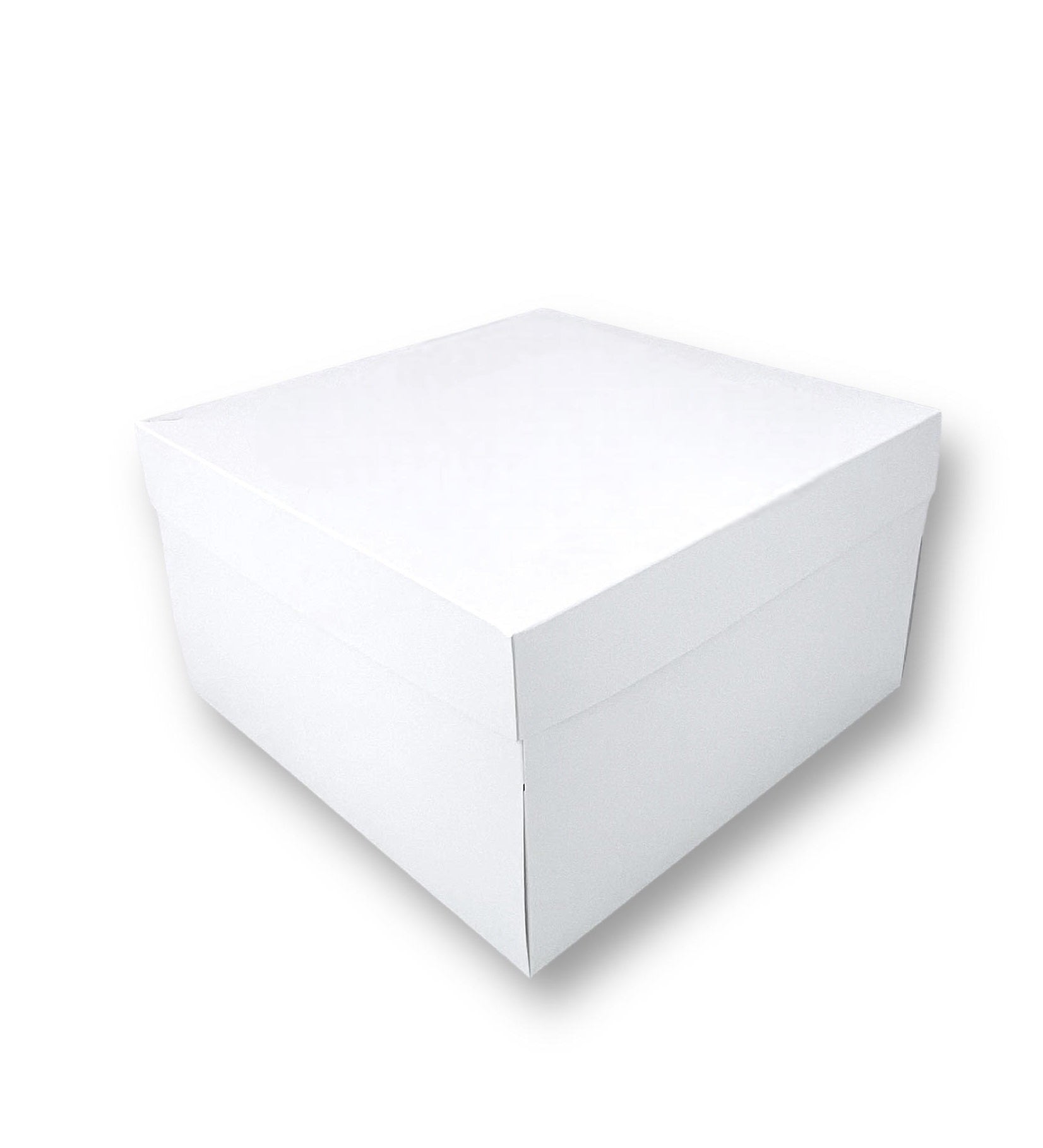 Caja para Torta Baja Pequeña | 21x21x14 cm | Pack 10 | Kraftcolors