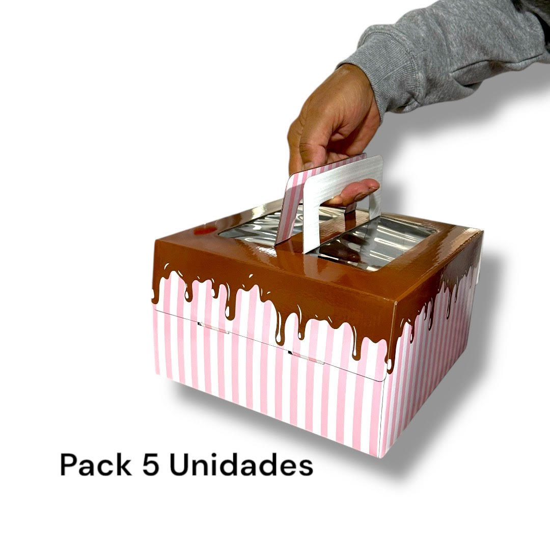 Caja para Microcorrugadas Diseño | 26x26x15 cm | Pack 05 | Kraftcolors